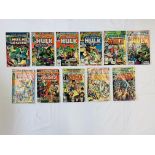 6 MARVEL COMICS - MARVEL SUPER-HEROES VOL. 1, NOS.