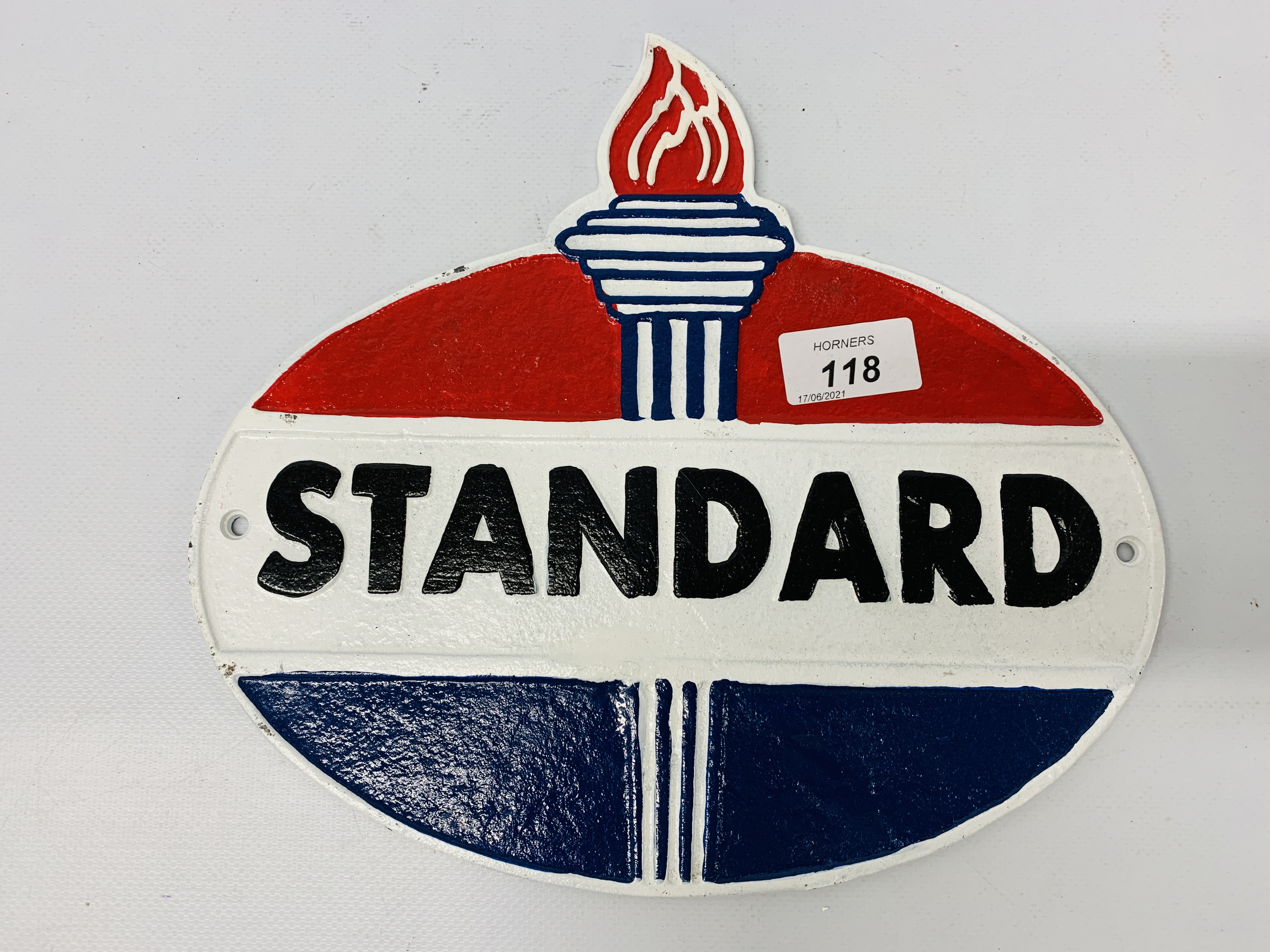 (R) STANDARD OIL PLAQUE