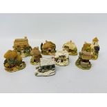 9 X LILLIPUT LANE COTTAGES TO INCLUDE AN APPLE A DAY, GOLD TAP, BLENCATHRA, ITS ICE TO MAKE FRIENDS,