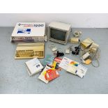 COMMODORE 1084 MONITOR AND AMIGA MODEL A500 KEYBOARD AND AN AMIGA COMMODORE A1200 (BOXED) PLUS