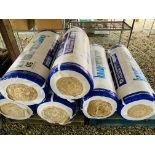 6 X ROLLS OF 50MM KNAUF INSULATION