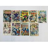 2 MARVEL COMICS MARVEL TALES VOL. 2 NOS. 202, 211 (1987-1988) COVER MISSING FROM NO.