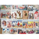 SMALL QUANTITY COMIC POSTCARDS (APPROX 100)