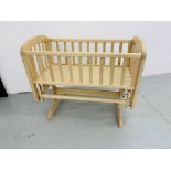 A JOHN LEWIS BABY COT