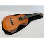 ROCKET MUSIC HAND MADE CLASSICAL GUITAR MODEL C542 PACKED WITH ZIPPED COVER