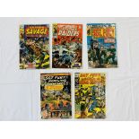 3 MARVEL COMICS - SGT. FURY AND HIS HOWLING COMMANDOS NOS.