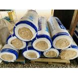 8 X ROLLS OF 50MM KNAUF INSULATION