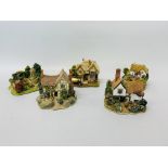 5 X LILLIPUT LANE COTTAGES TO INCLUDE THE CHOCOLATE FACTORY, THE MANOR GARDEN, PARSONS RETREAT,