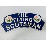 (R) FLYING SCOTSMAN & THISTLE SIGN