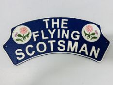 (R) FLYING SCOTSMAN & THISTLE SIGN