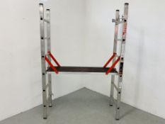 A YOUNGMAN 100 PRODECK COMBINED LADDER AND DECK