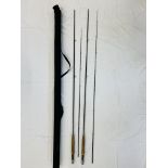 A PAIR OF GEMINI 998 WHISPER TIP /6/7 TWIN TIP 9FT + 9FT 8 INCH RODS IN TRAVEL TUBE