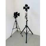 A MILANO MINI FRESNEL STAGE SPOT LIGHT ON TRIPOD STAND ALONG WITH REFLECTA 5002 FOTO-FILM-VIDEO