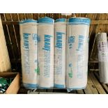 4 X ROLLS 200MM KNAUF INSULATION