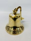 (R) 8" BRASS BELL