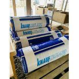 5 X ROLLS 100MM KNAUF INSULATION