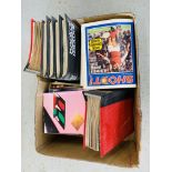 BOX CONTAINING FOOTBALL MAGAZINES TO INCLUDE "SHOOT", BOOK OF FOOTBALL, GOAL,