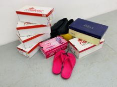 10 PAIRS OF MIXED LADIES AND GENT'S SHOES TO INCLUDE RIEKER, LOTUS,