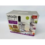 VEGGIE BULLET FROM THE MAKERS OF NUTRIBULLET (BOXED AS NEW) - SOLD AS SEEN