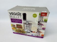 VEGGIE BULLET FROM THE MAKERS OF NUTRIBULLET (BOXED AS NEW) - SOLD AS SEEN