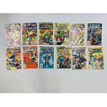 12 MARVEL COMICS CAPTAIN AMERICA VOL. 1, NOS.