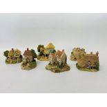 6 X LILLIPUT LANE COTTAGES TO INCLUDE DUCKDOWN COTTAGE, JACKS CORNER, THE TOY MENDERS,