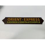 (R) ORIENT EXPRESS PLAQUE