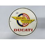 (R) DUCATI MOTORCYCLE PLAQUE