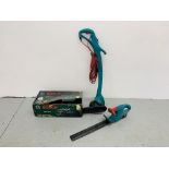 BOSCH AKE 35 S ELECTRIC CHAIN SAW WITH BOX, BOSCH HEDGE TRIMMER AHS (NO CHARGER),