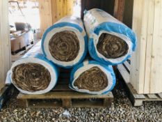 4 X ROLLS KNAUF 200MM INSULATION