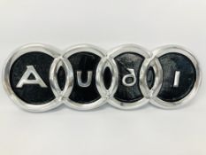 (R) LARGE AUDI RINGS PLAQUE