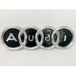 (R) LARGE AUDI RINGS PLAQUE