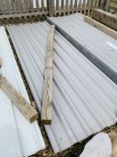 23 x 1M X 3M PROFILE STEEL ROOF LINER SHEETS