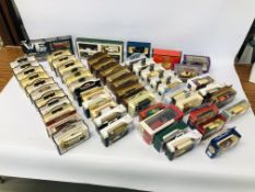 LARGE COLLECTION OF BOXED DIE-CAST MODEL VEHICLES TO INCLUDE DAYS GONE ETC