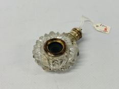 BELIEVED TO BE CUT GLASS AND GILT METAL