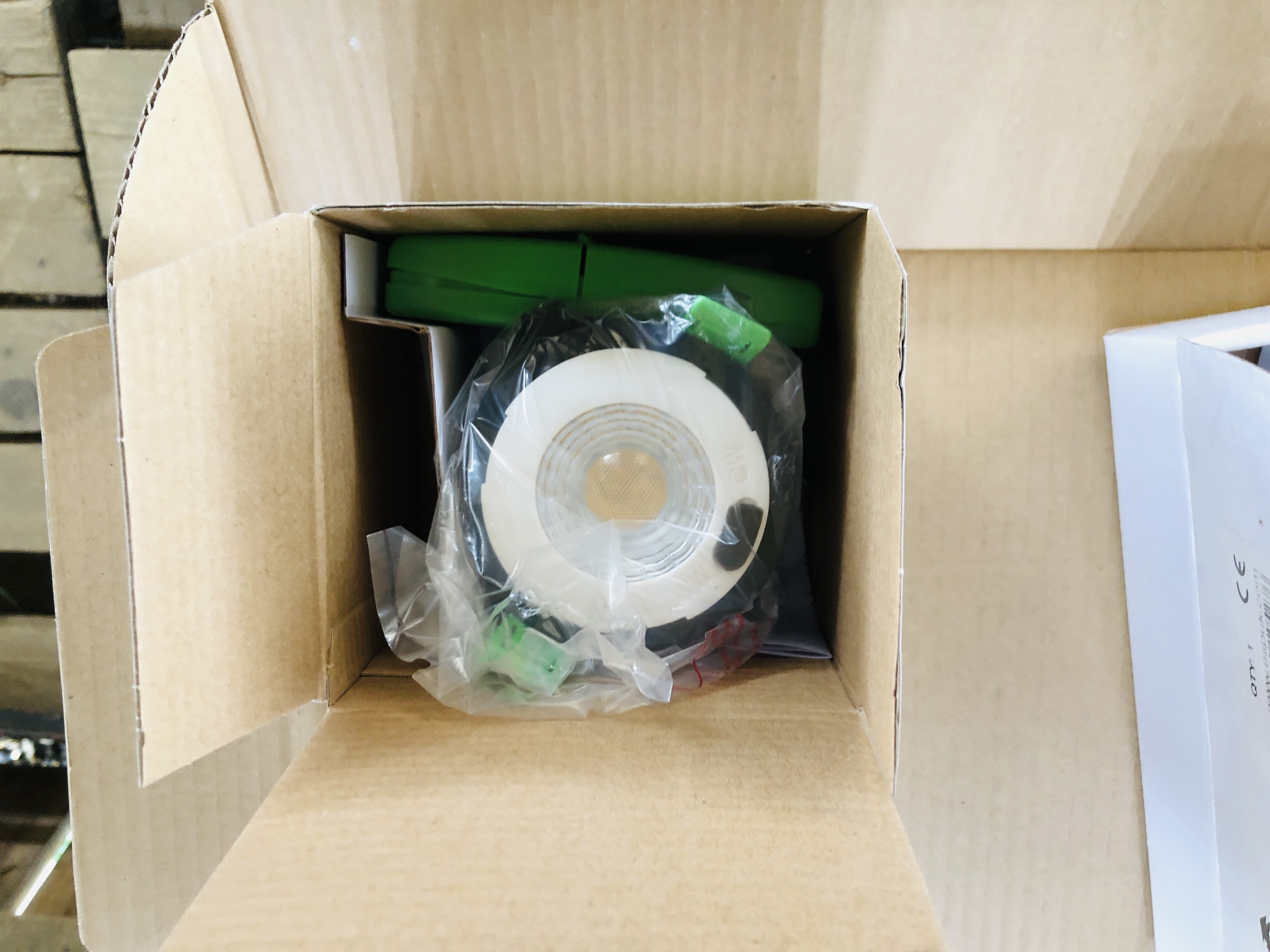 13 X BOXED JCC V50 SPOT LIGHTS, 7 X BOXED ESP LED 3W NON MAINTAINED 3 HR EMERGENCY DOWNLIGHT KITS, - Image 3 of 6