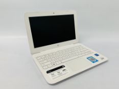 HP STREAM NOTEBOOK COMPUTER WINDOWS 10 MODEL 11-Y012NR (NO CHARGER) (S/N 5CD8010JWB) - SOLD AS SEEN