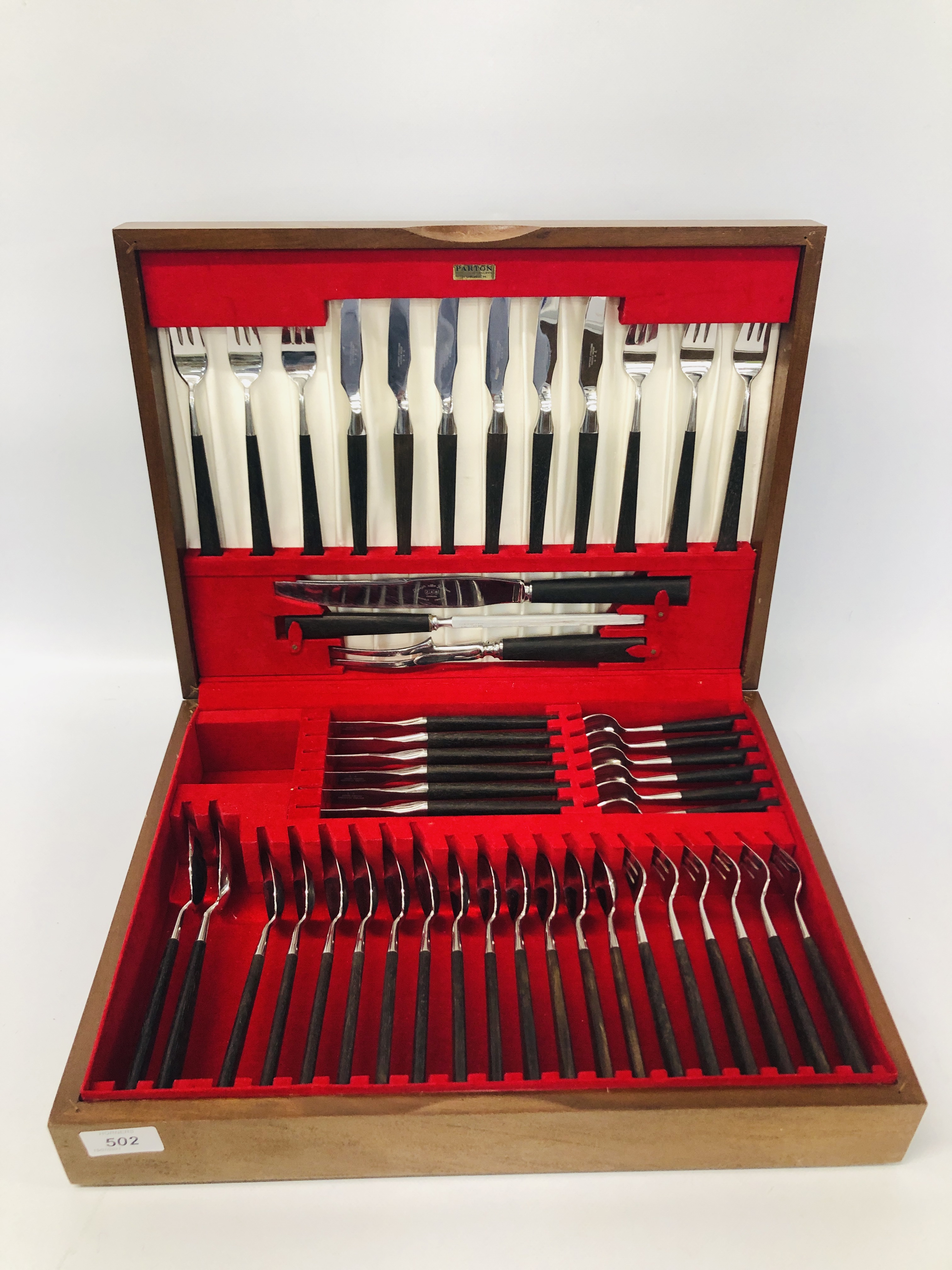 A JOSEPH ROGERS CANTEEN OF CUTLERY BOXED