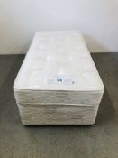 SEALLY VERONA POSTUREPEDIC SINGLE DIVAN BED WITH DIVAN WITH DRAWER BASE