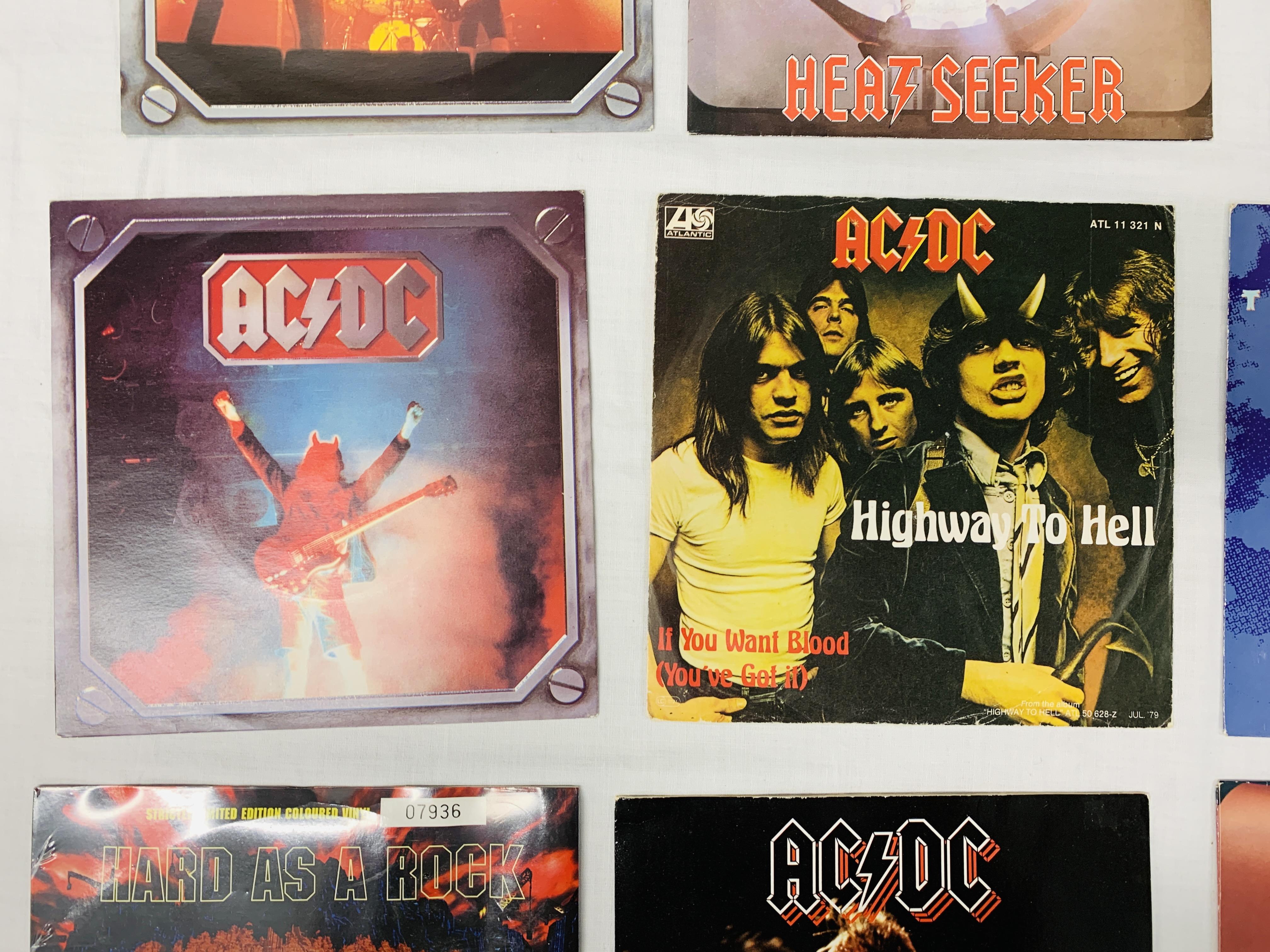 COLLECTION OF 11 ACDC 45RPM SINGLES - Image 3 of 9