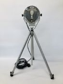 VINTAGE RETRO STYLE "BULLFINCH" FLOOR LAMP ON TRIPOD BASE - SOLD AS SEEN