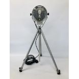 VINTAGE RETRO STYLE "BULLFINCH" FLOOR LAMP ON TRIPOD BASE - SOLD AS SEEN