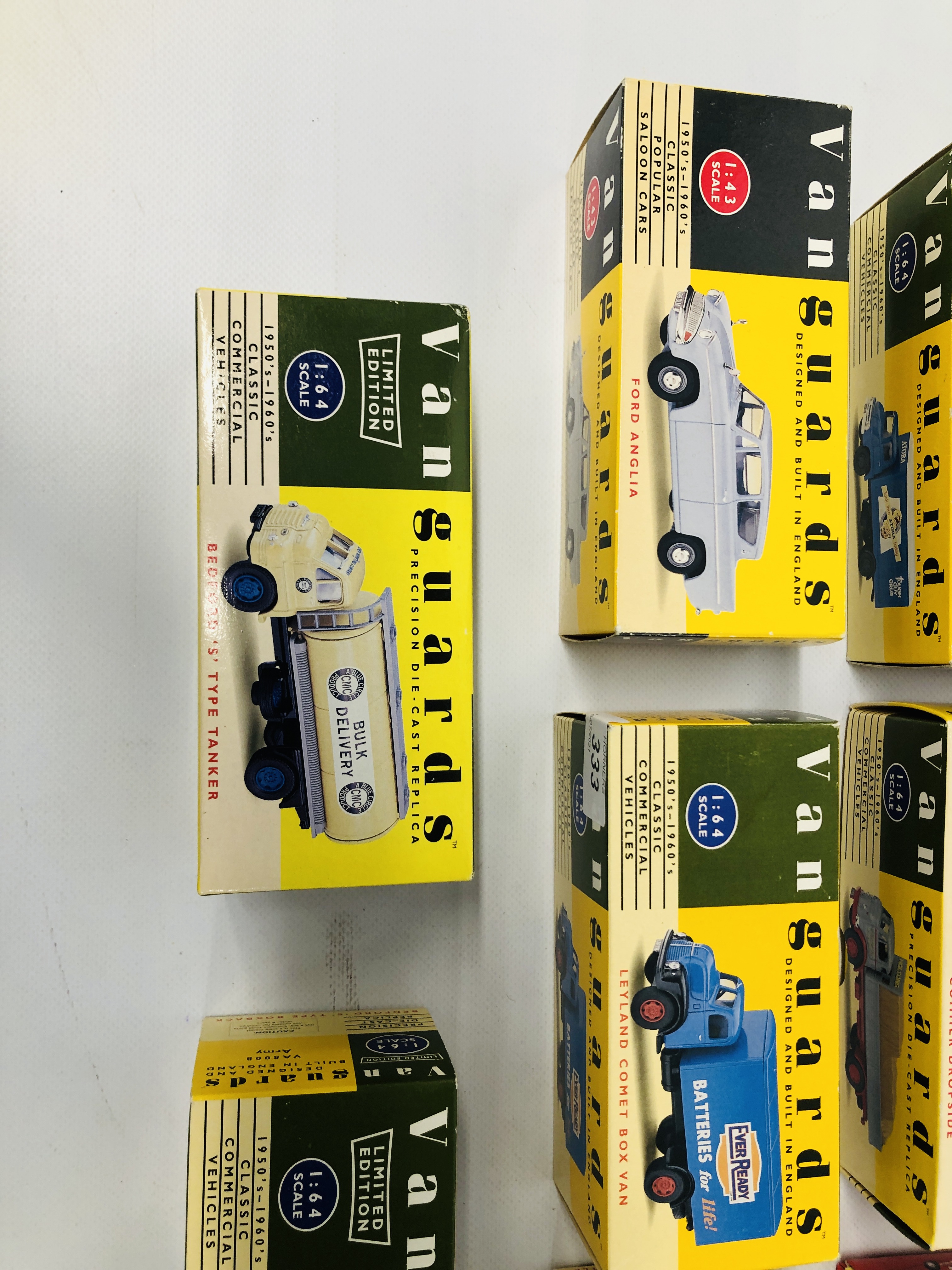 COLLECTION OF (11) VAN GUARDS DIE-CAST MODEL VEHICLES IN ORIGINAL BOXES - Image 3 of 5
