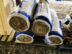 4 X ROLLS KNAUF 50MM INSULATION