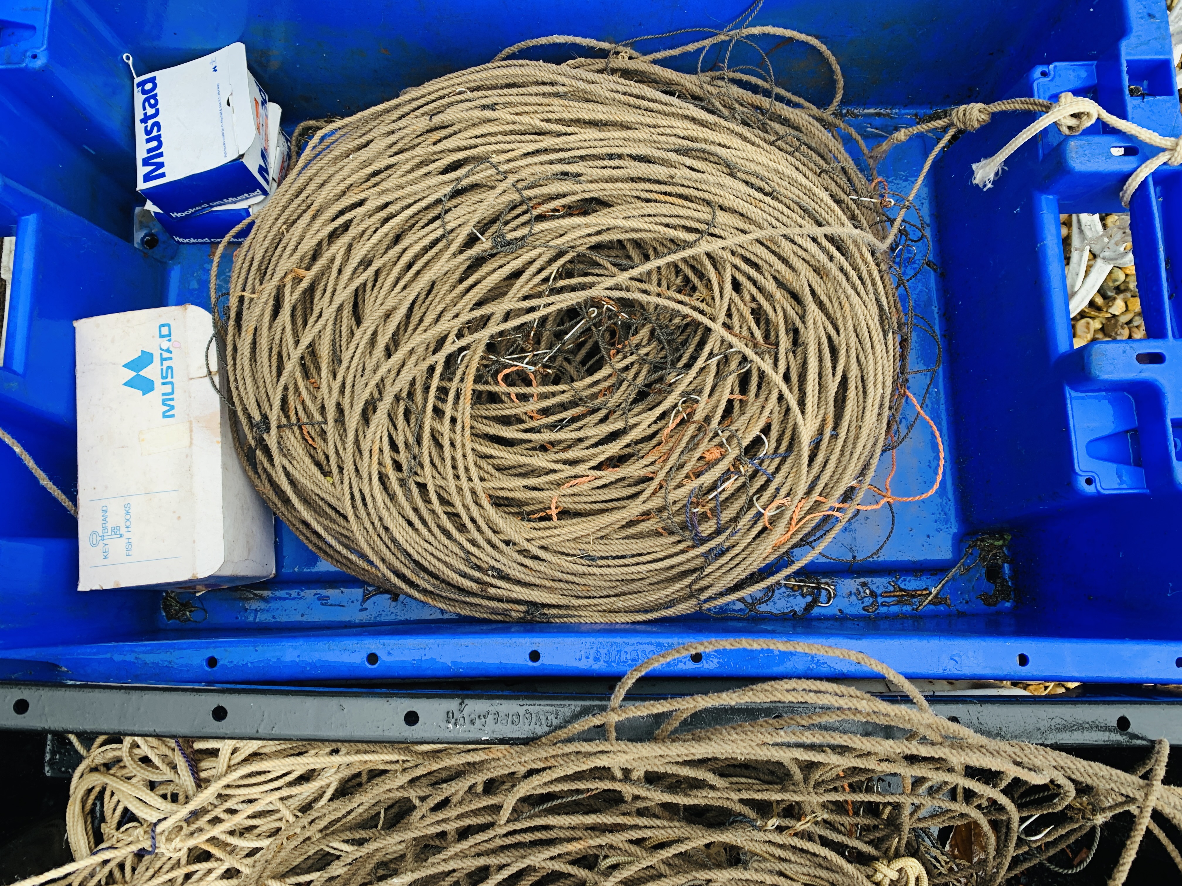 13 VARIOUS FISHING NETS, - Image 8 of 8