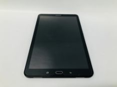 A SAMSUNG GALAXY TAB A MODEL SM-T580 - SOLD AS SEEN - NO GUARANTEE OF CONNECTIVITY