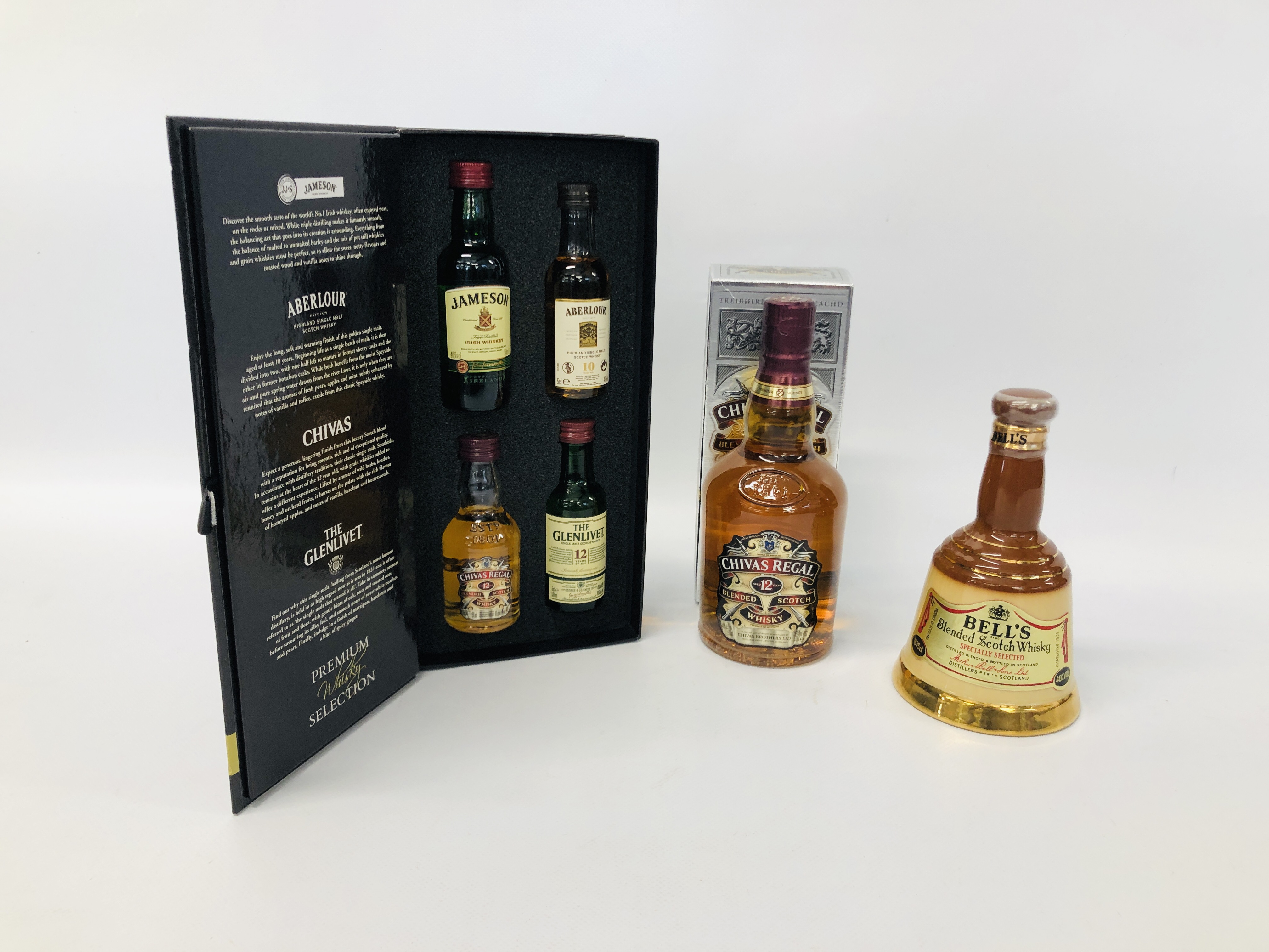 CHIVAS REGAL SCOTCH WHISKY 350ML (BOXED), WADE BELLS WHISKY 18. - Image 2 of 8