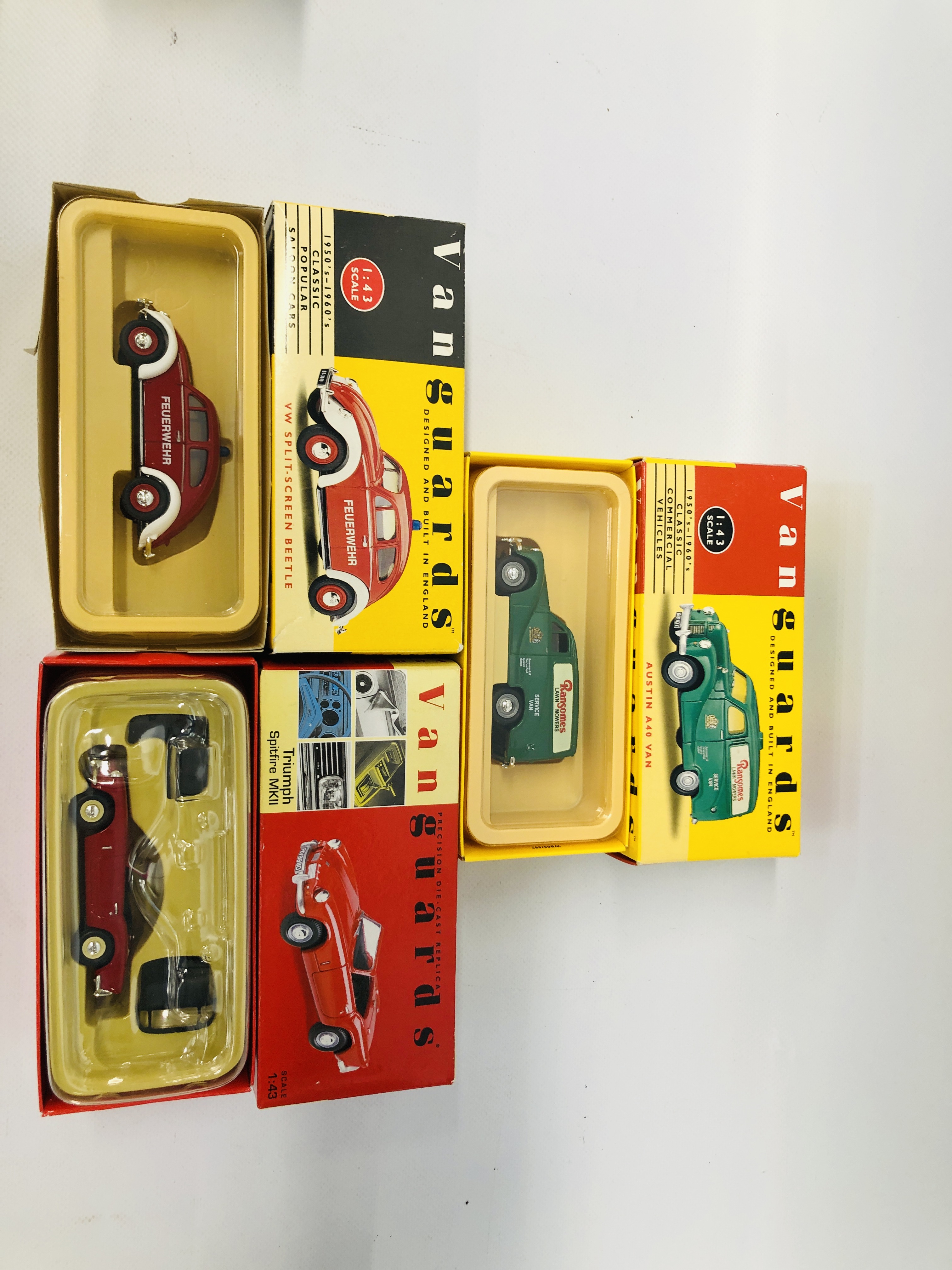 COLLECTION OF (11) VAN GUARDS DIE-CAST MODEL VEHICLES IN ORIGINAL BOXES - Image 5 of 5