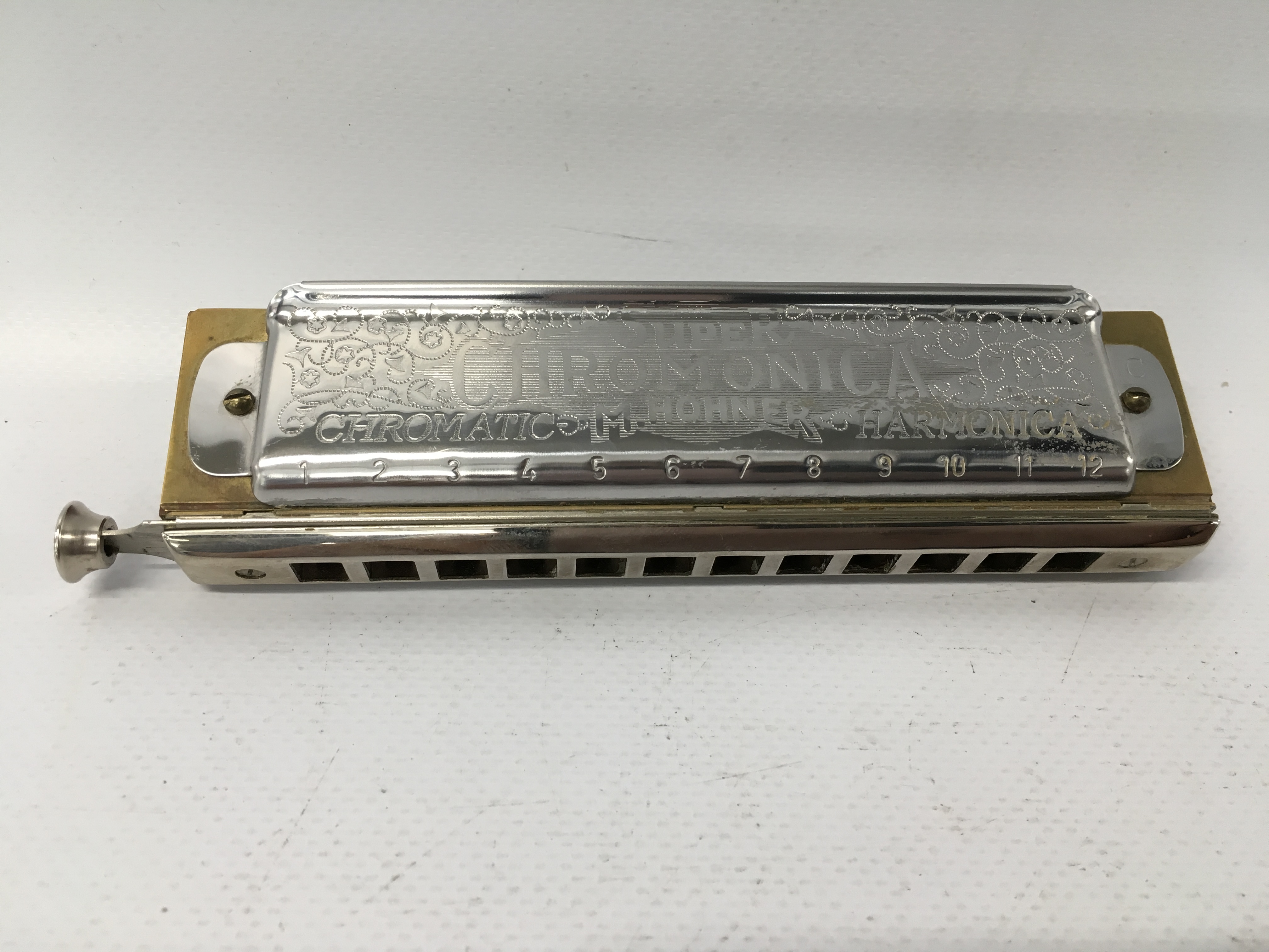 HOHNER "THE SUPER CHROMONICA" 270 CHROMATIC HARMONICA (C) IN FITTED HARD CASE - Image 2 of 3