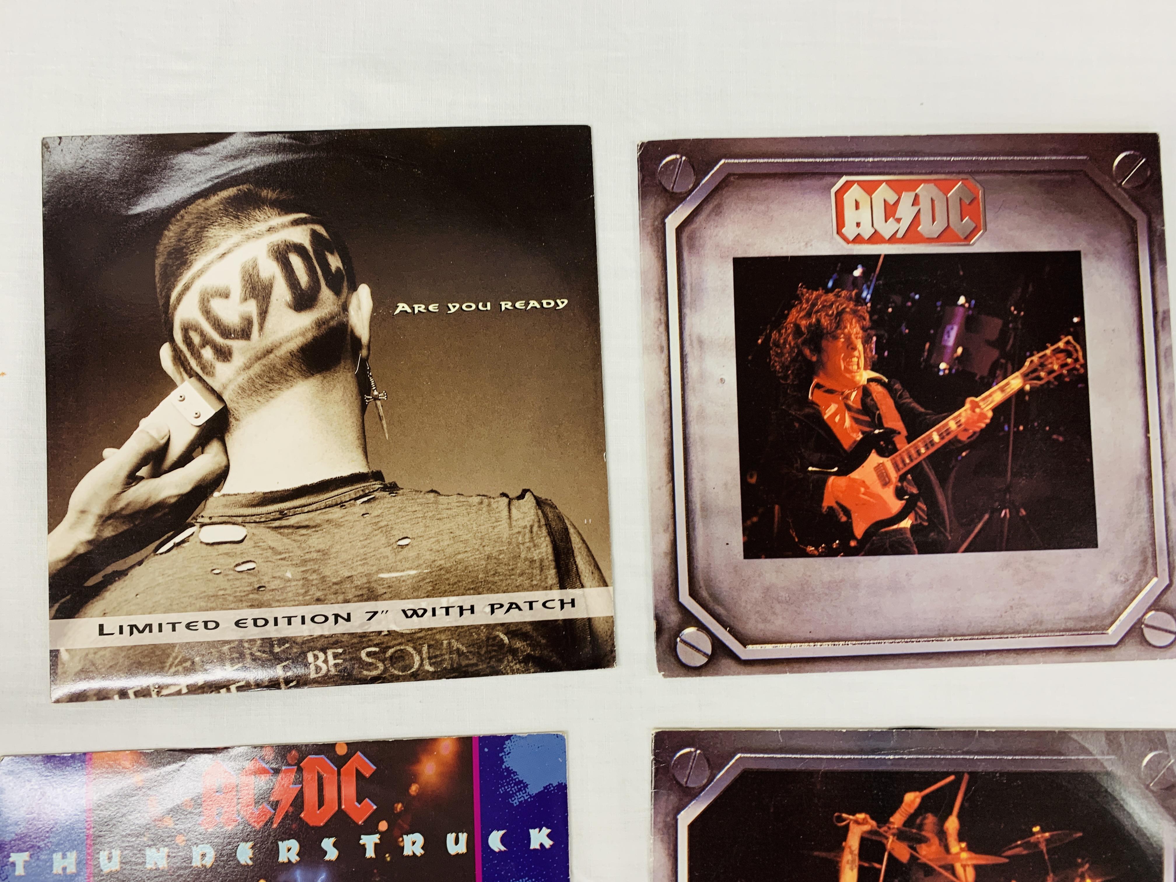 COLLECTION OF 11 ACDC 45RPM SINGLES - Image 2 of 9